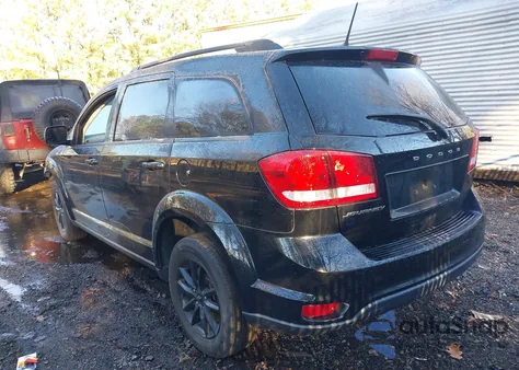 2019 Dodge Journey Se from USA, damaged, VIN 3C4PDCBB7KT870966